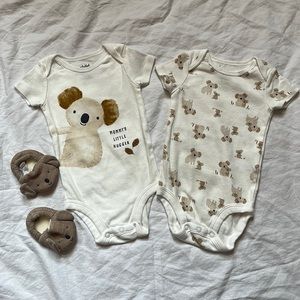 Koala Onesies and Booties